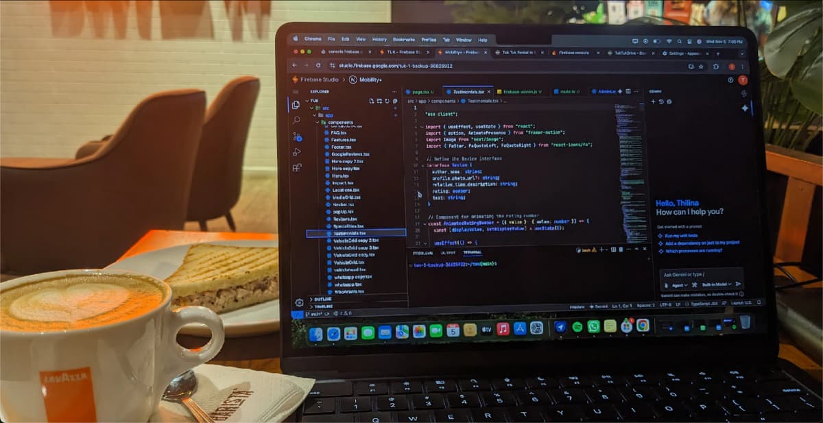Firebase Studio: Design, Develop, Test and Deploy Smarter.